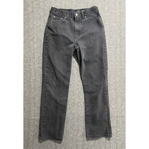 George Men's Black Jeans Regular Size 29x30
